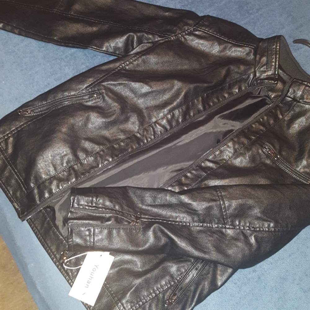 Leather jacket